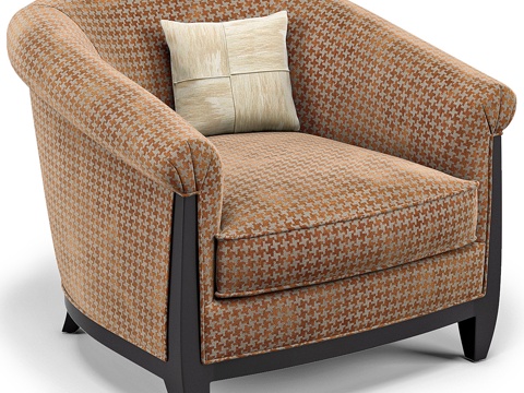  贝莱尔休闲椅II3d模型 