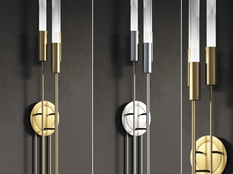  Gala火炬壁灯Luxxu3d模型 