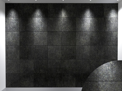  多纹理花岗岩（20块）+Floo材料3d模型 