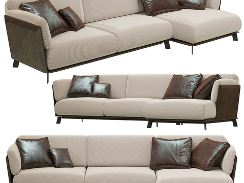  迪特雷意大利凯卢阿沙发3d模型 