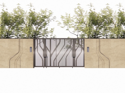  室内造景 庭院灯 草坪灯 庭院门 阳光房 门 微景观 屋顶花su模型 