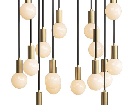  现代灯具工坊 Modern Lights3d模型 