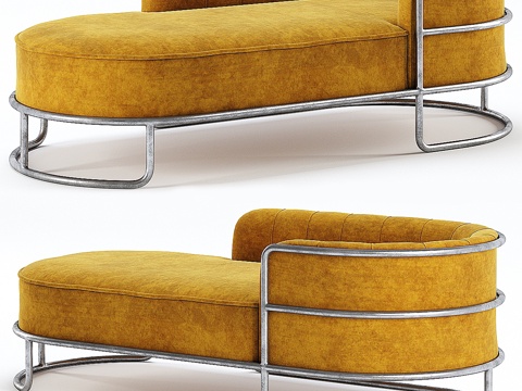  朱塞佩·德维沃长椅3d模型 