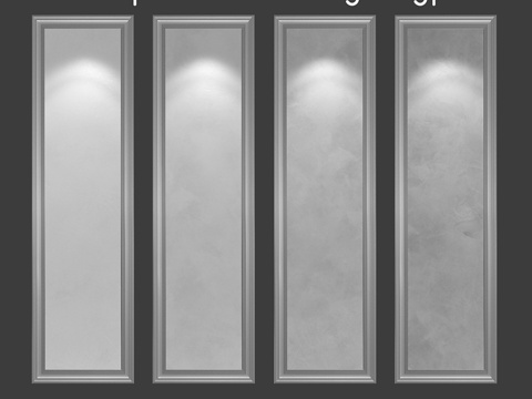  装饰灰泥，单层版本 2163d模型 