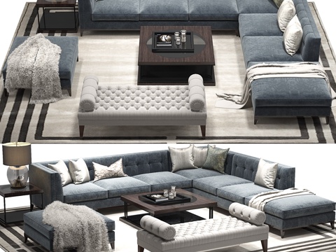  沙发椅公司3d模型3d模型 