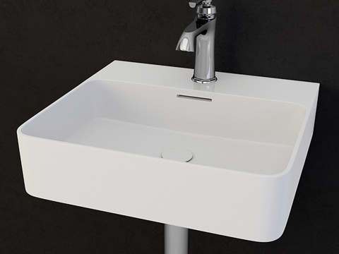  洗脸盆 Laufen Val3d模型3d模型 