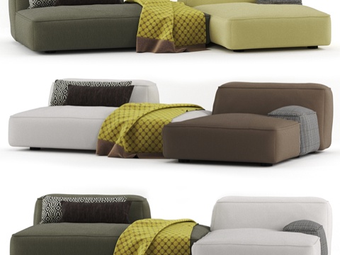  LEMA Cloud沙发3d模型 