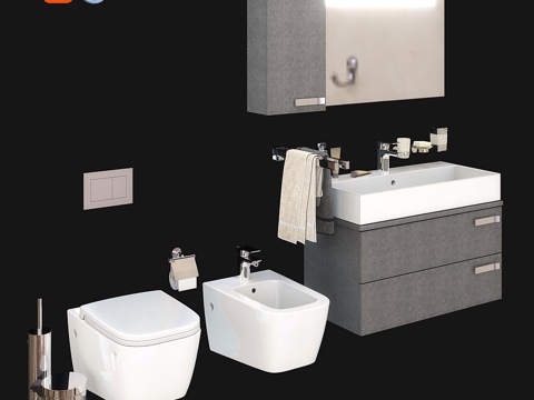  IdealStandart_Strada_系列3d模型 