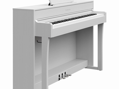  雅马哈CLP-635 WH3d模型 