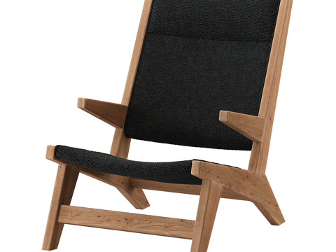  北欧简约单人椅子 椅子 简约椅子 单人椅子3d模型 