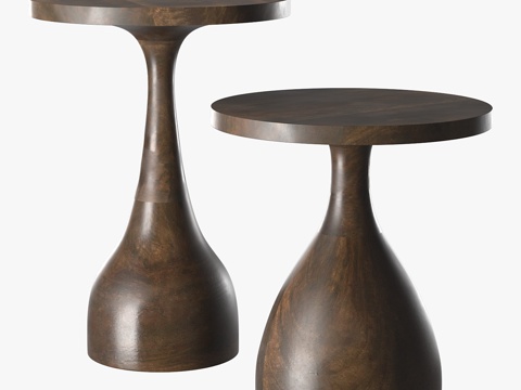  达比装饰桌3d模型 