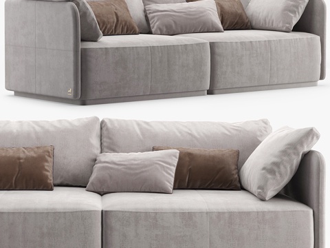  沙发 SMANIA Beverly 2403d模型 