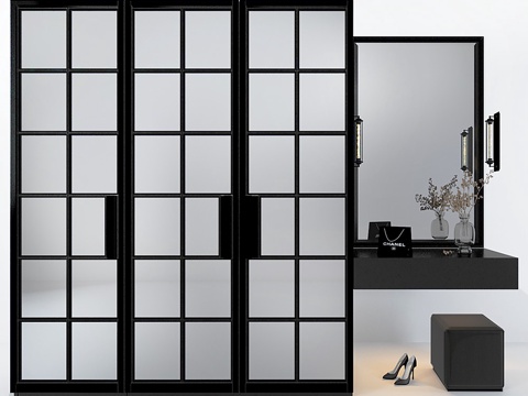  走廊构图_73d模型 