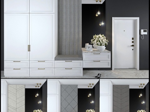  走廊构图_203d模型 