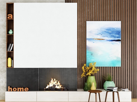  壁炉Kalfire GP 80 55C3d模型 