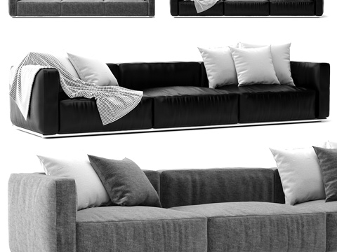  Poliform 上海沙发3d模型 