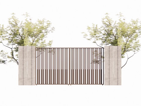  室内造景 庭院灯 草坪灯 庭院门 阳光房 门 微景观 屋顶花su模型 