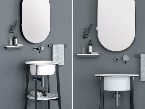  Ceramica Cielo品牌Catino Tondo系列3d模型 