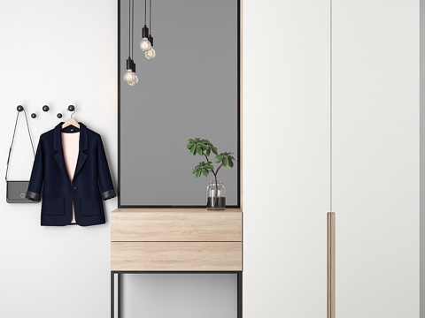  玄关走廊43d模型 