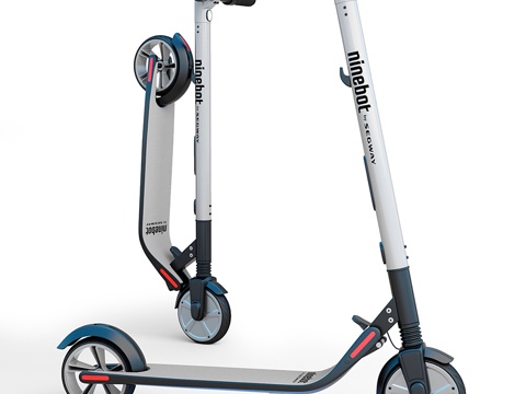  赛格威Ninebot滑板车ES23d模型 