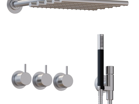  VOLA恒温淋浴龙头3d模型 