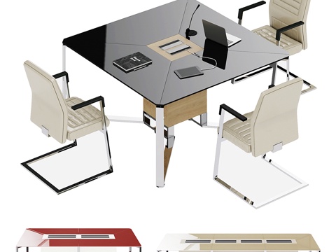  LAS I-MEET 系列桌（第一部分）3d模型 