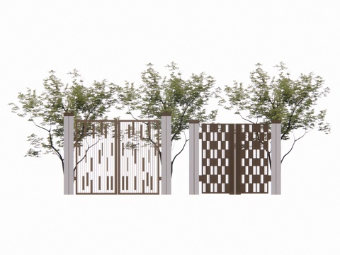  室内造景 庭院灯 草坪灯 庭院门 阳光房 门 微景观 屋顶花su模型 