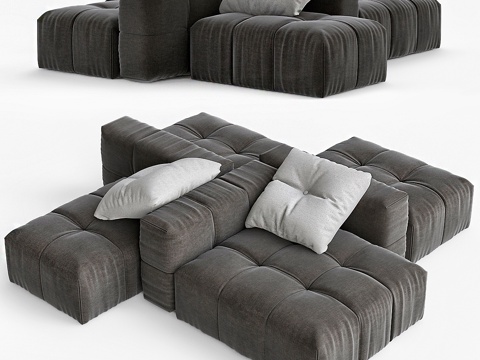  Bonaldo 沙发3d模型 