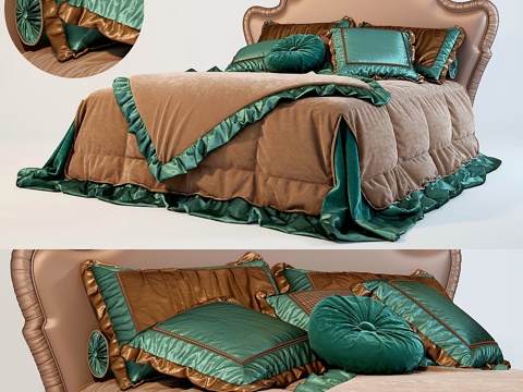  PIERMARIA RUBINO床3d模型 