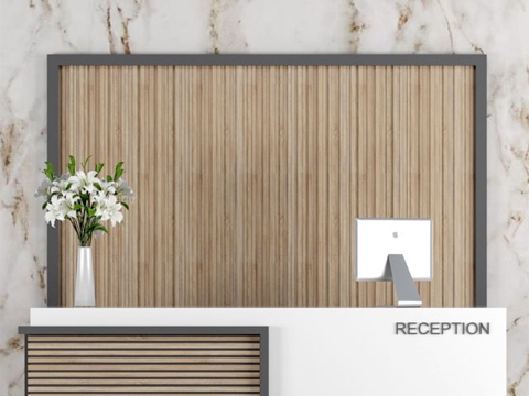  接待区_223d模型 