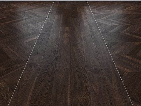  橡木镶板（玛瑙纹），三种款式。圣诞树纹、直线纹3d模型 