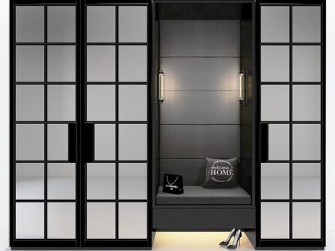  走廊构图_63d模型 