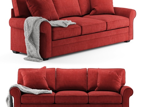  辛迪·克劳馥家居贝灵汉红雀沙发3d模型 