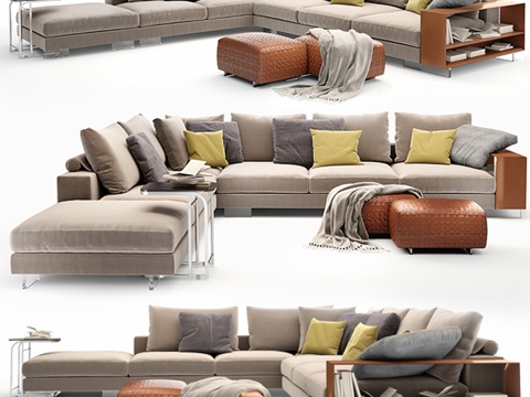  Flexform - LIGHTPIECE3d模型 