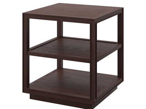  北欧简约床头柜 床头柜 简约床头柜 矮柜3d模型 