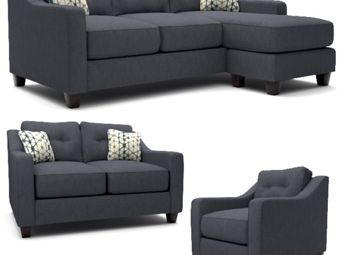  Shayla沙发躺椅3d模型 