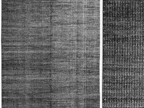  干草莫尔纹凯里姆黑地毯3d模型 