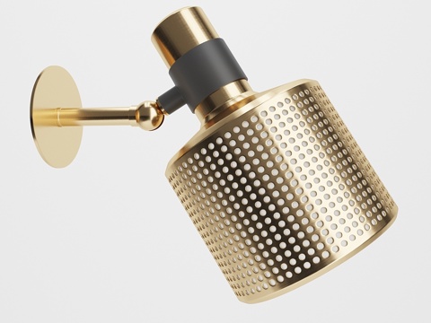  Bert Frank Riddle 单灯壁灯3d模型 