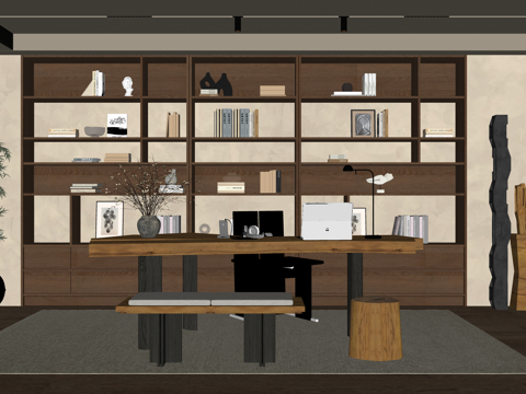  客厅 茶几 茶室 卫生间 餐厅 茶桌组合 茶台 工装 厨房su模型 