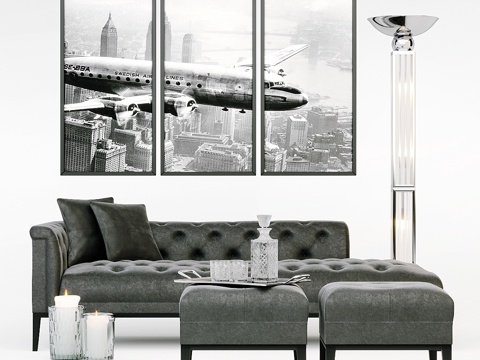  艾克霍兹 Cesare 套装3d模型 