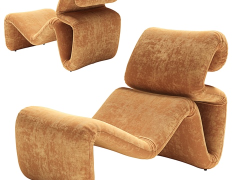  扬·埃克塞利乌斯Etcetera休闲椅3d模型 