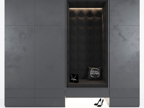  走廊构图_43d模型 