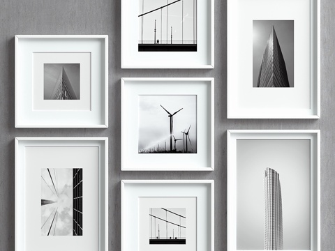  相框套装-253d模型 