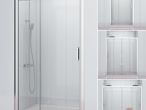  拉瓦克淋浴门 103d模型 