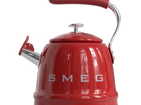  Smeg 热水壶3d模型 