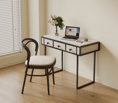  现代法式书桌椅su模型 