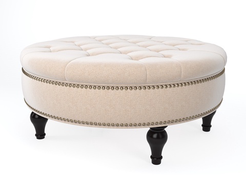  里索鸡尾酒脚凳3d模型 