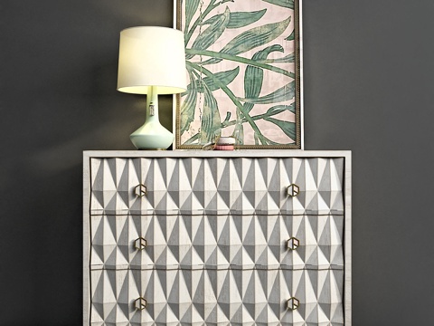  Espalier抽屉柜 Anthropologie3d模型 