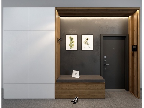  走廊构图_193d模型 