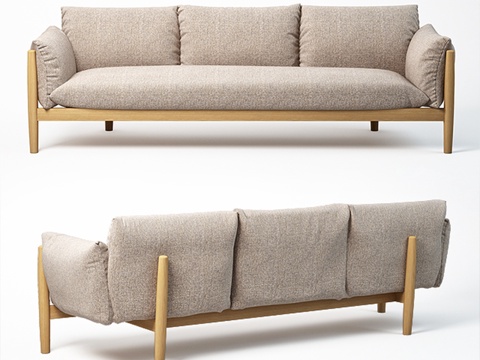  塔皮奥沙发3d模型 